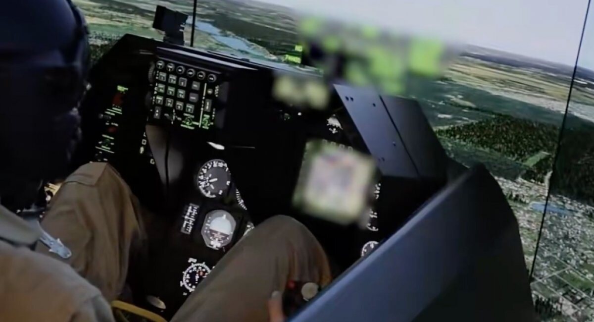 Ukraina wzmacnia szkolenie pilotów dzięki mobilnym symulatorom F-16