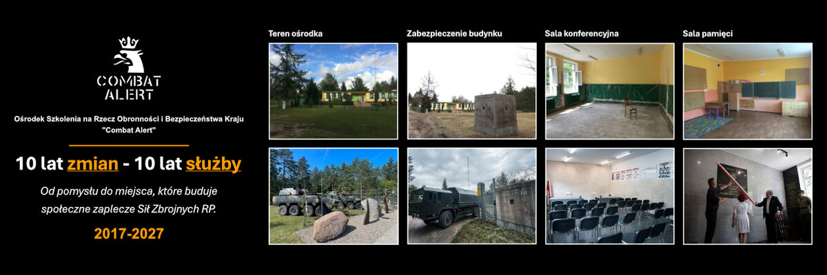Jubileusz 10-lecia Ośrodka Combat Alert i wyróżnienie dla Prezesa