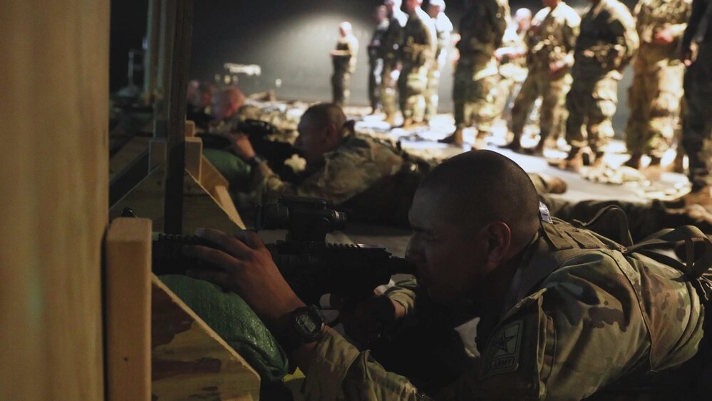 Symulacyjne szkolenie strzeleckie na Fort Benning