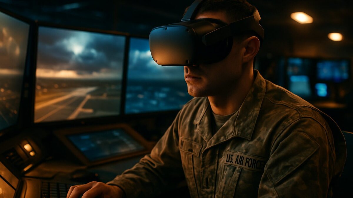 Wojskowe VR: Hurlburt Field wdraża operacyjny symulator dla kontrolerów ruchu lotniczego