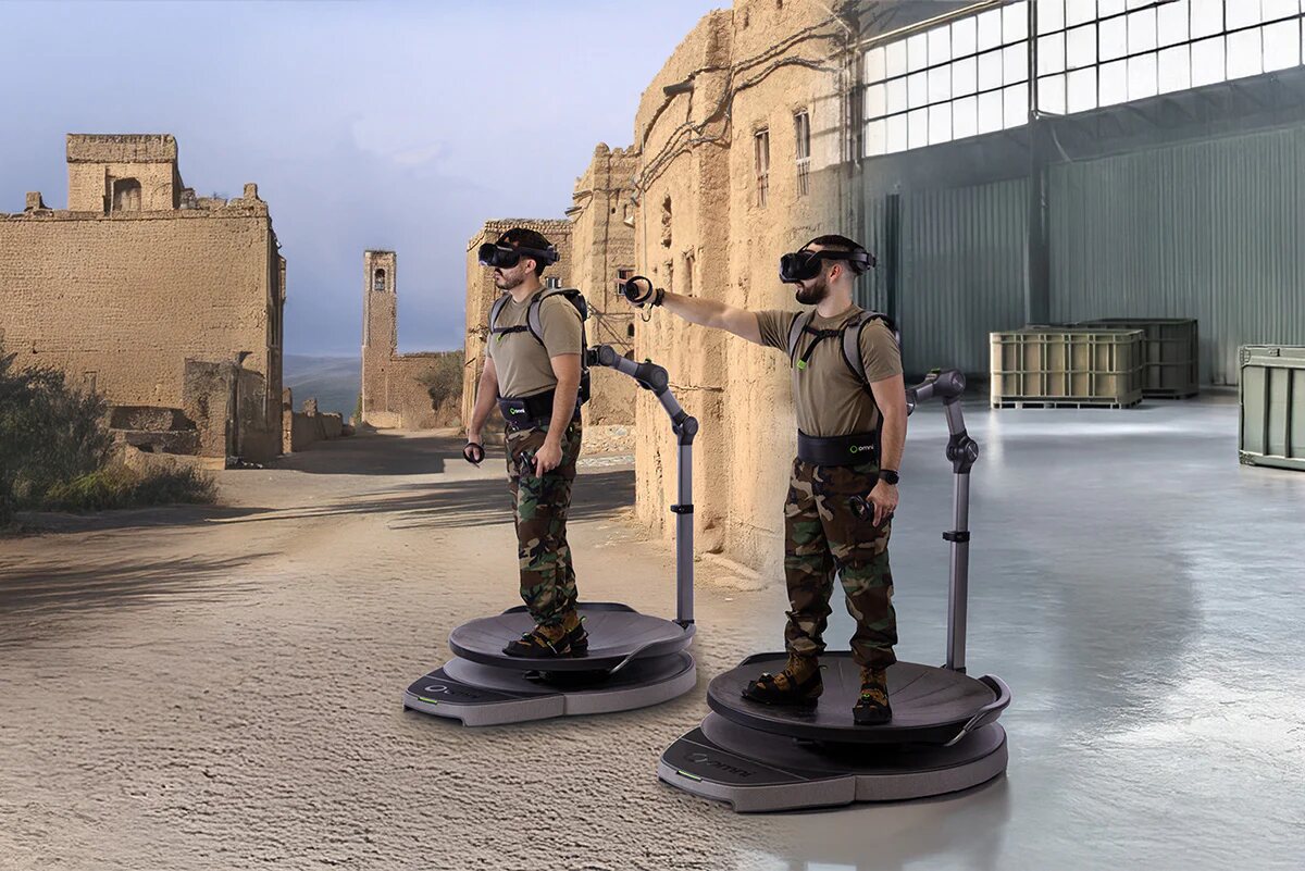 Virtuix rozwija VR dla wojska w kierunku aktywnego planowania misji