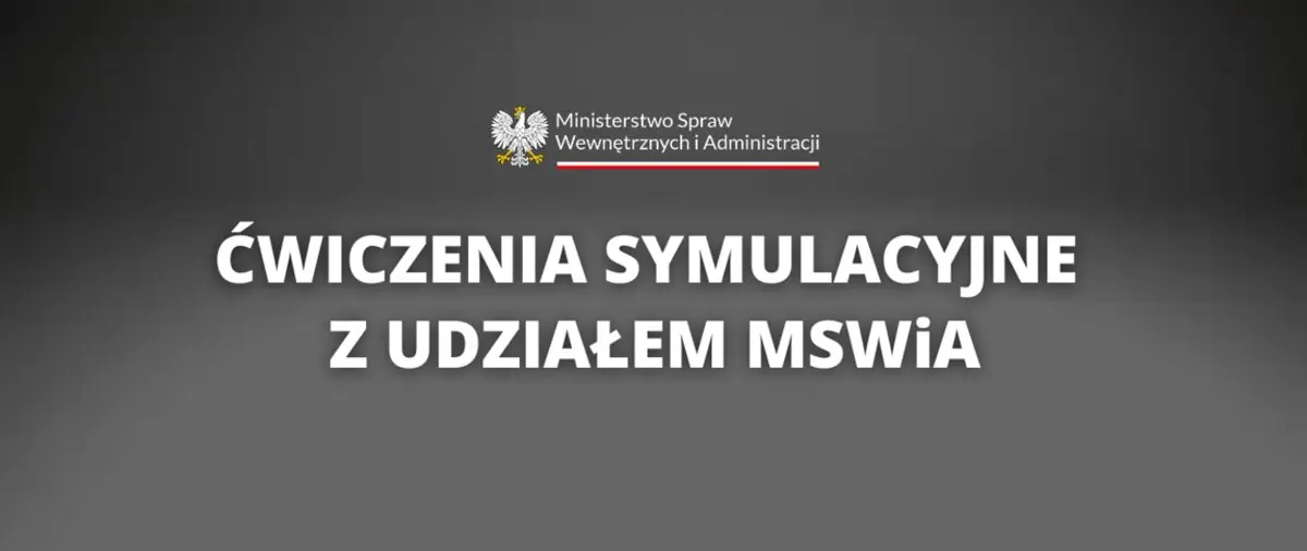 MSWiA testuje zarządzanie kryzysowe w symulacji