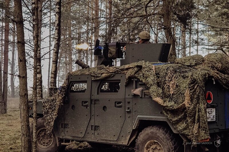 Polscy żołnierze na ćwiczeniach Strong Griffin ’26