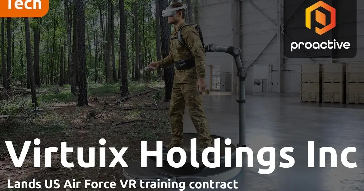 Virtuix otrzymało finansowanie Sił Powietrznych USA na platformę szkoleniową VR