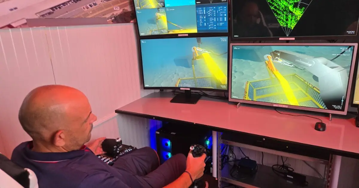 Symulator ROV PaleBlue dla Marynarki Wojennej Portugalii