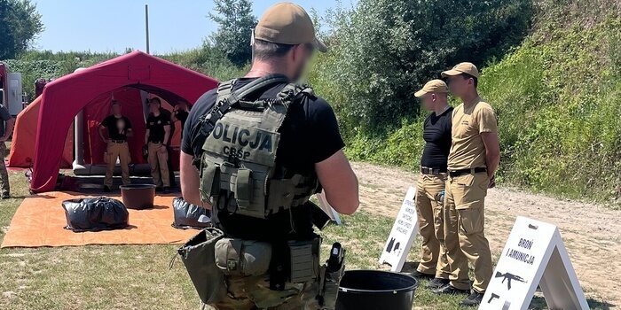 CBŚP szkoliło zespół ATK w zakresie zagrożeń CBRNE