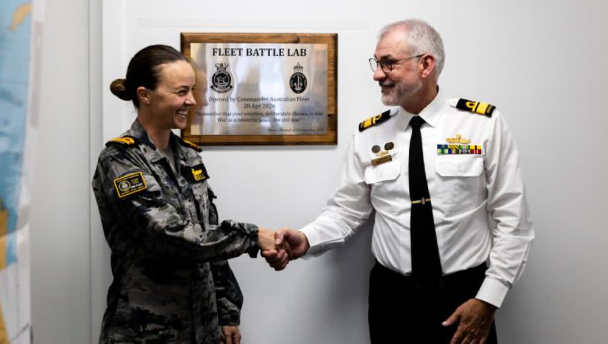 Australijska Marynarka Wojenna uruchamia Fleet Battle Lab w Sydney
