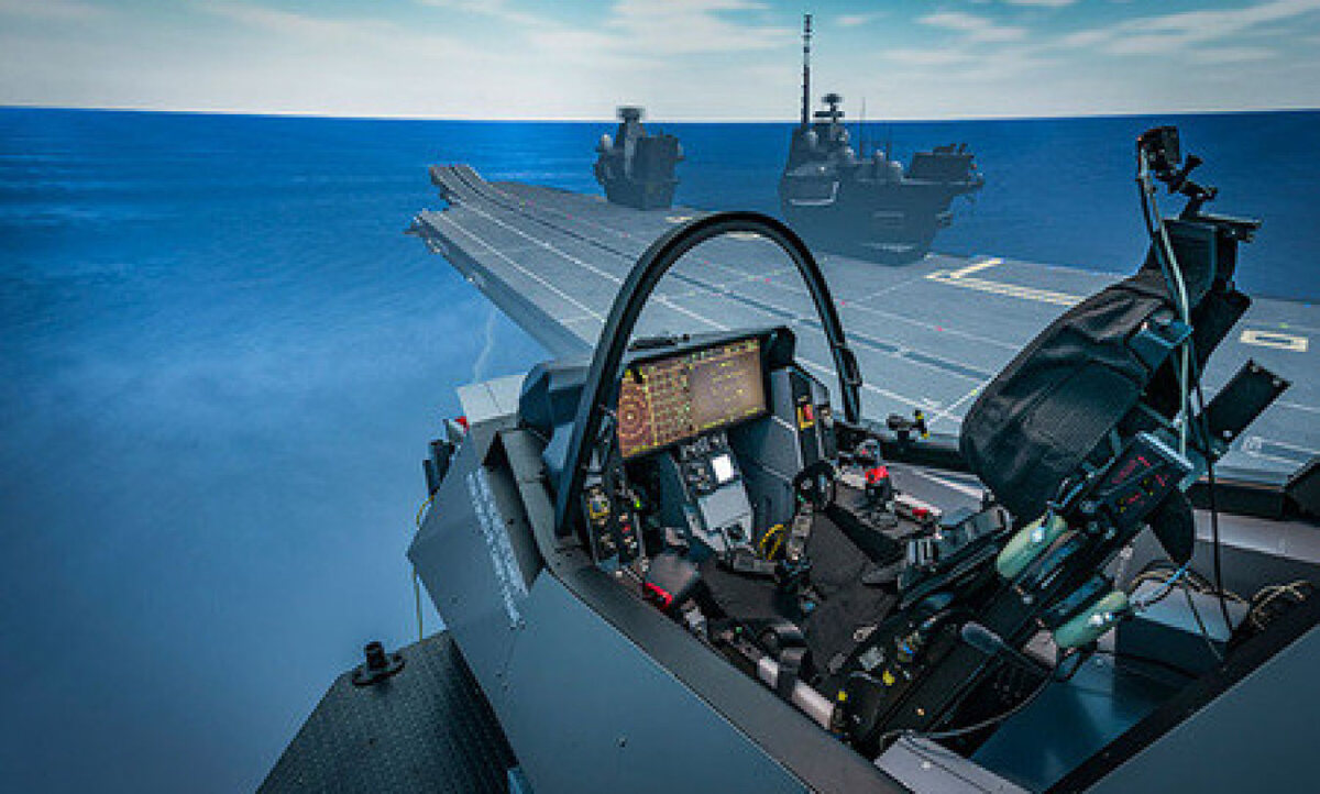 BAE Systems dostarcza nowy symulator F-35 Lightning II do prób lotniczych