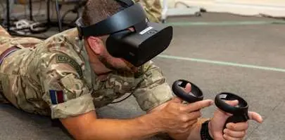 RAF Regiment testuje innowacyjną platformę szkoleniową VR
