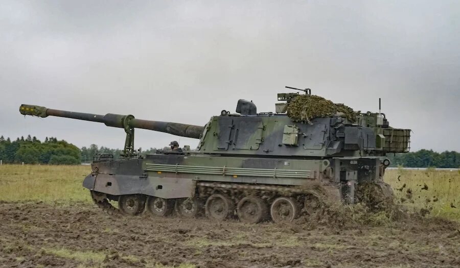 Estońskie Siły Zbrojne prezentują system antydronowy dla haubic K9