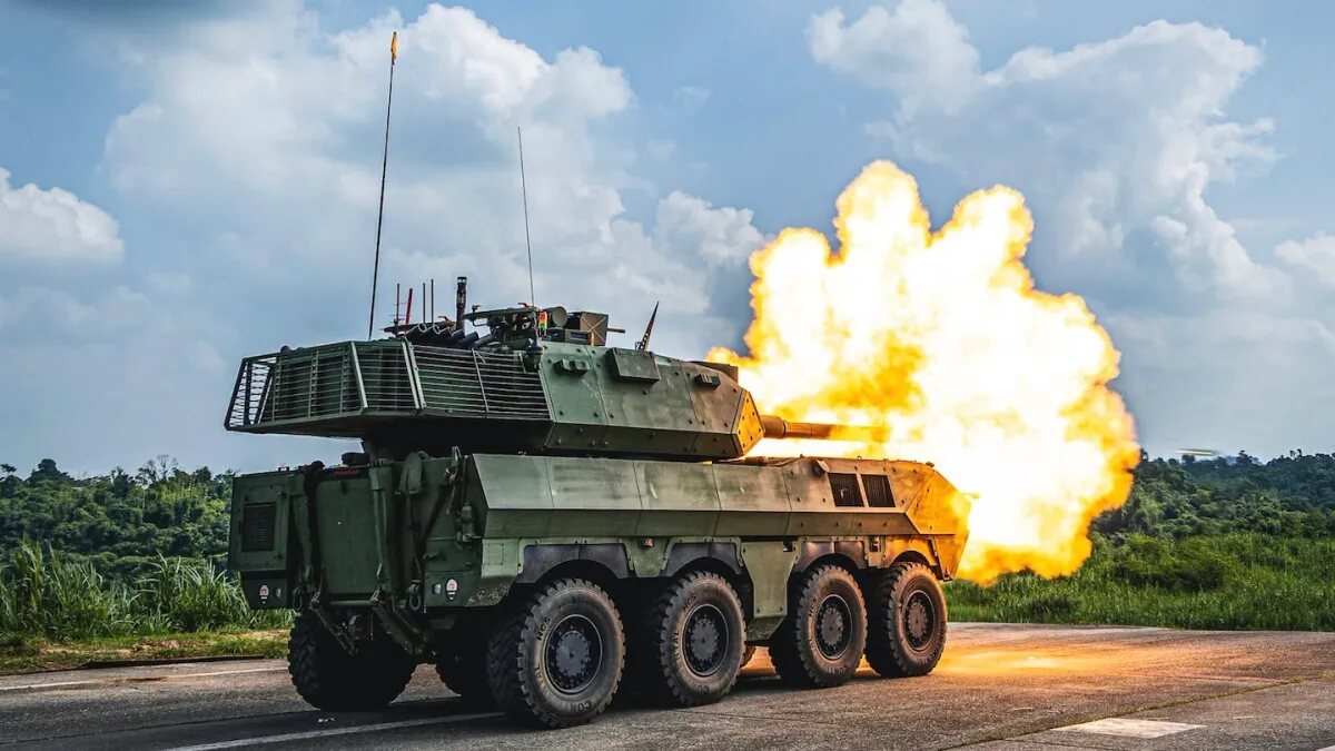 Tajwan prezentuje nowy kołowy wóz wsparcia ogniowego 8x8 kalibru 105 mm