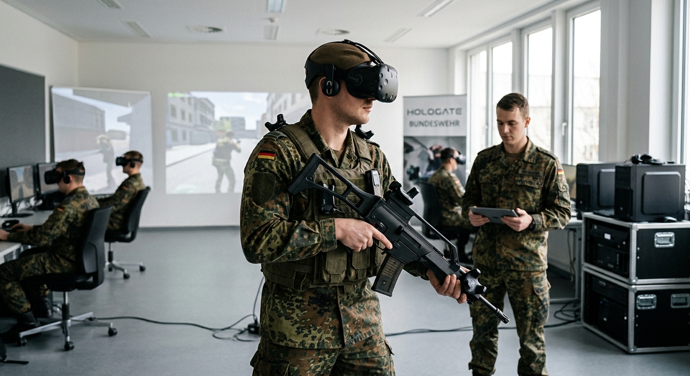 Bundeswehr wdraża wirtualny trenażer akcji od HOLOGATE