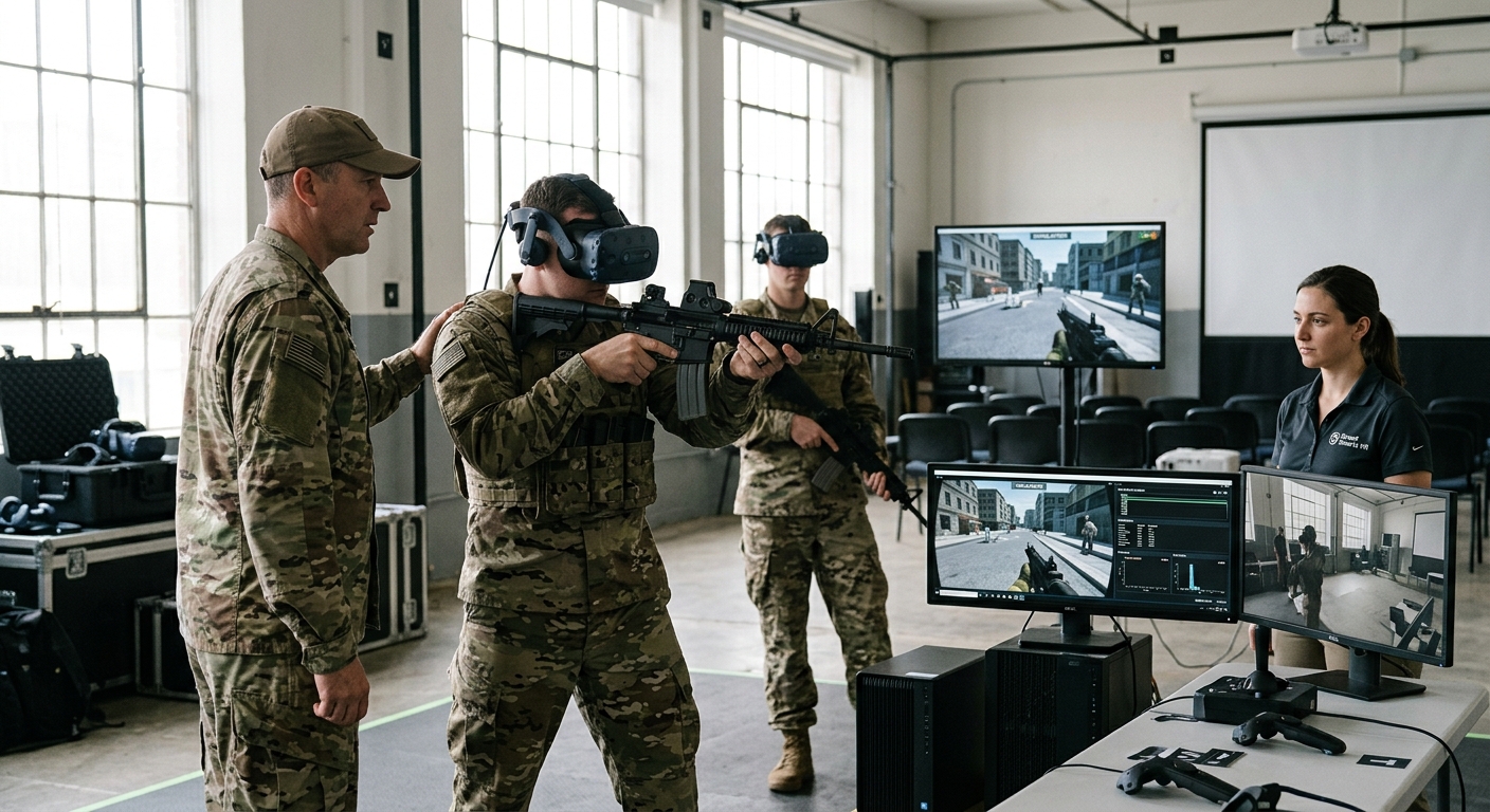 Street Smarts VR: skalowalna platforma treningowa dla sił zbrojnych