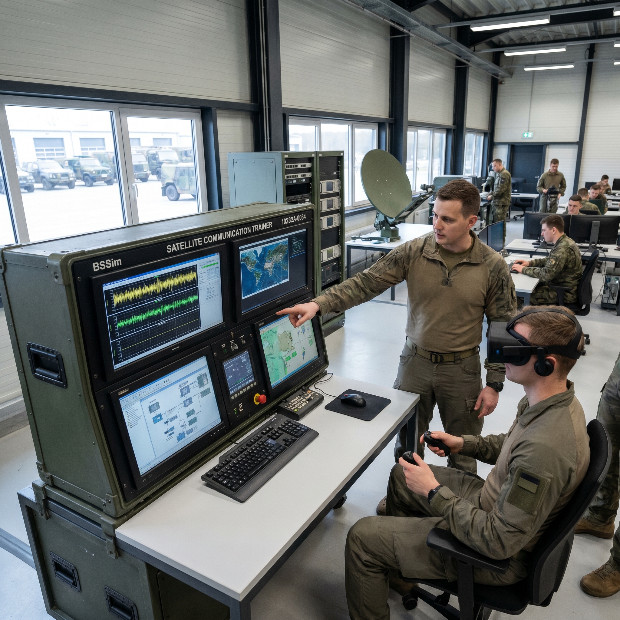 BSSim: Satellite Communication Trainer 10203A-8064