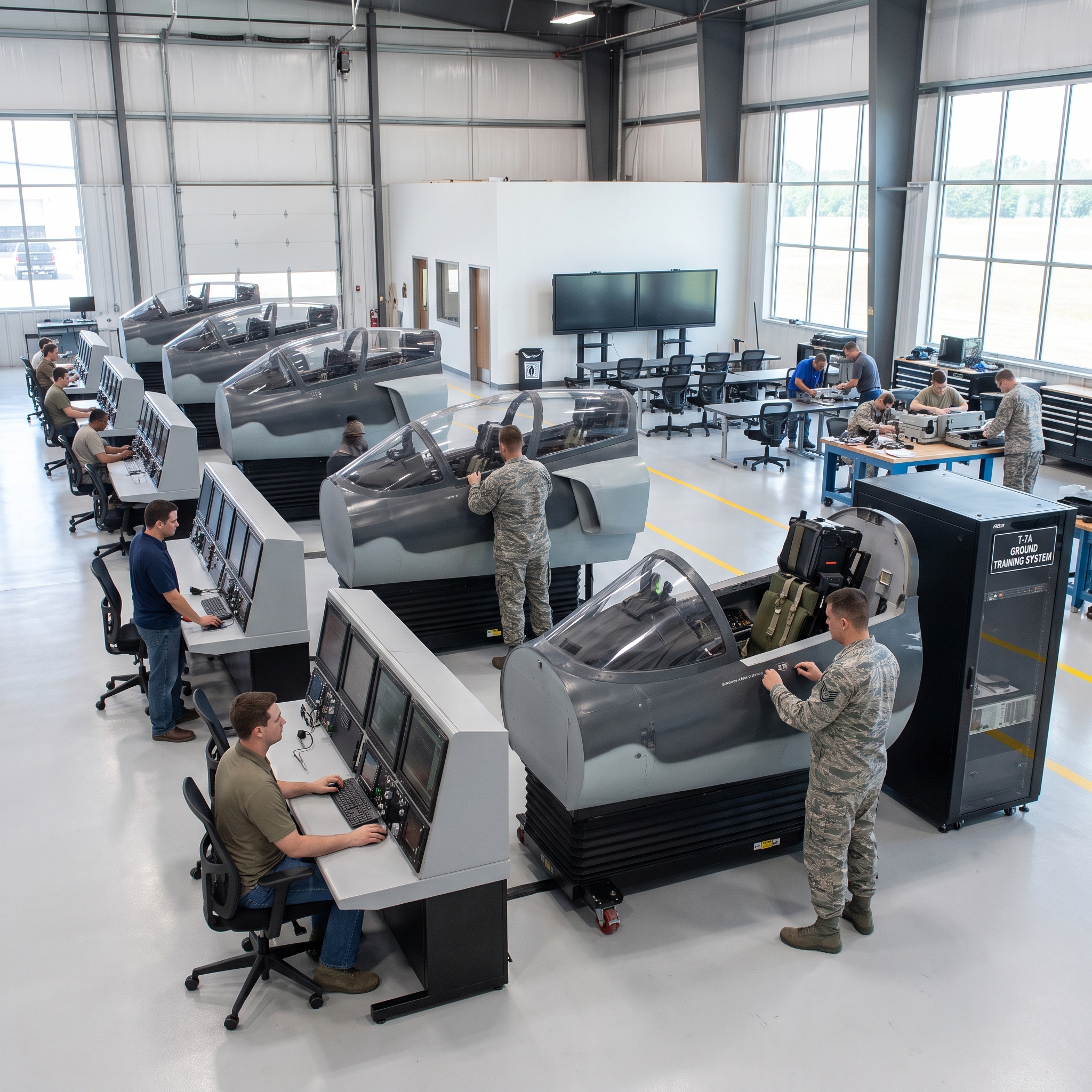 US Air Force odebrało pierwsze symulatory T-7A Red Hawk