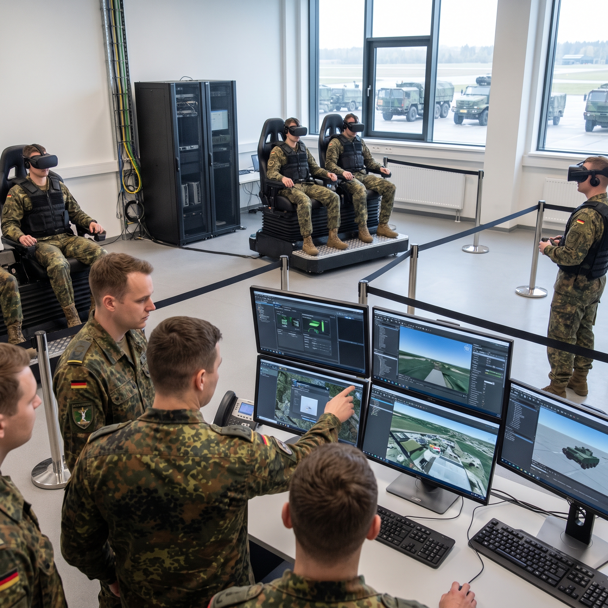 Suwerenność danych w wojskowych symulacjach VR: kluczowe wyzwanie bezpieczeństwa
