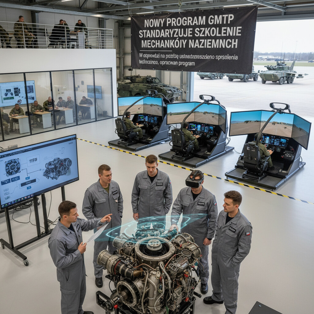 Nowy program GMTP standaryzuje szkolenie mechaników naziemnych