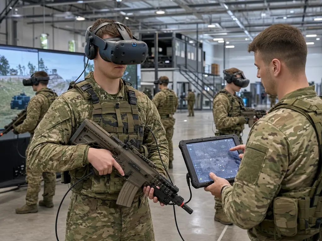 VR/AR w szkoleniu wojskowym: Zwiększony realizm i dynamika symulacji bojowych