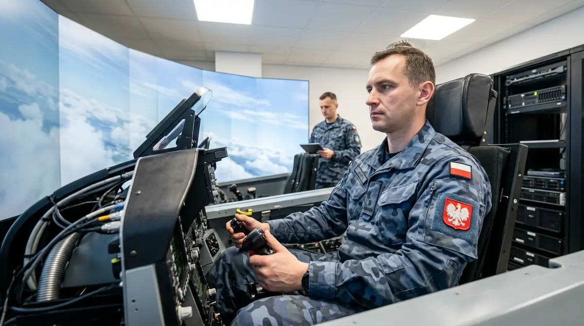 Rola symulatorów lotniczych w szkoleniu pilotów wojskowych w Polsce