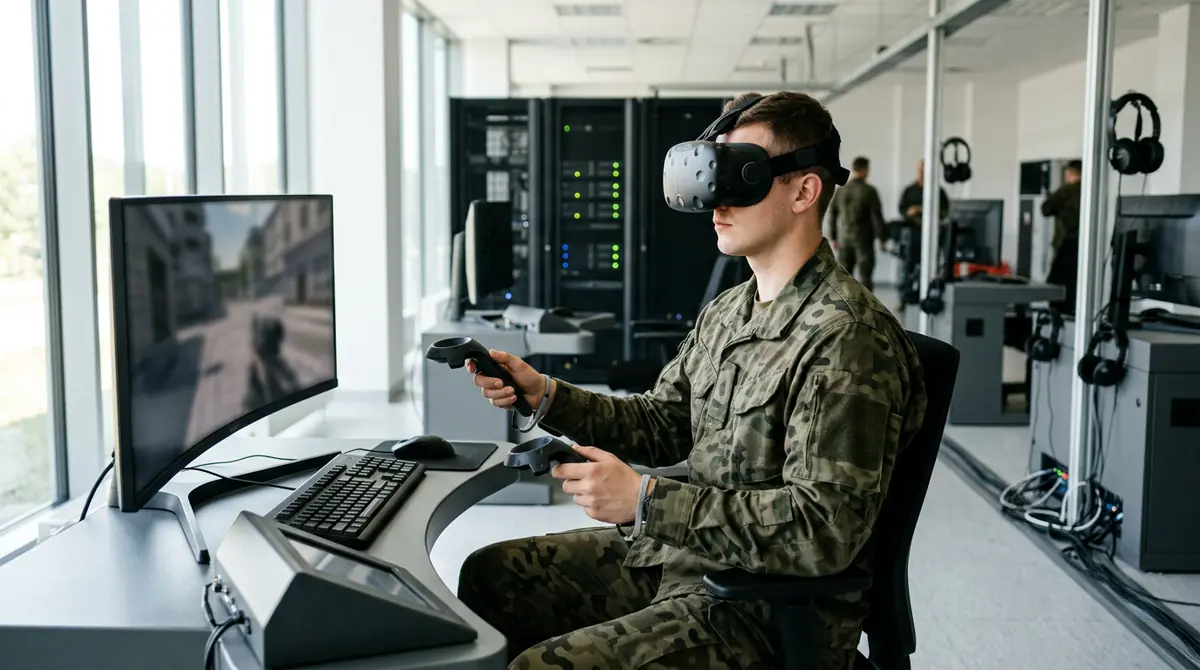 Platforma EducationXR dla wojskowego szkolenia VR