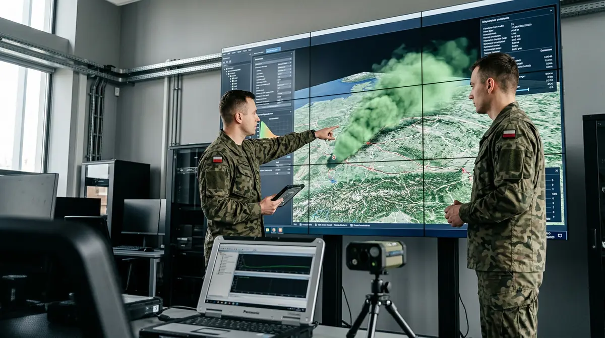 Rozwój kompleksowej warstwy CBRN z wykorzystaniem modelowania i symulacji